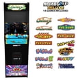 thumbnail image 4 of Arcade1UP GALAGA Deluxe Arcade Machine 14 Games in 1, 4 of 7