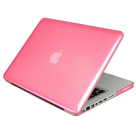 Insten Snap-on Case For Apple MacBook Pro 13", Clear Pink ...