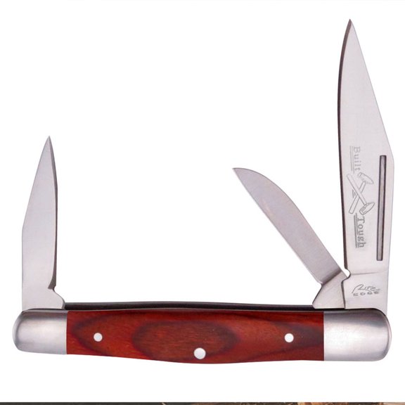 SZCO 3.5 Inch Blade Folding Pocket Knife with Wood Handle