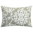 thumbnail image 2 of Chic Home Olivier 24-Piece Reversible Floral Comforter Set, Queen, Silver, 2 of 2