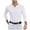 White Mens Sweaters, variant on Crop Tops for Men Stretchy Gym Shirts Long Sleeve Compression Fit V-Neck Pullover Undershirts