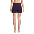 thumbnail image 2 of Lands' End Women's Curvy Fit 5" Quick Dry Board Shorts Swim Shorts with Panty, 2 of 6