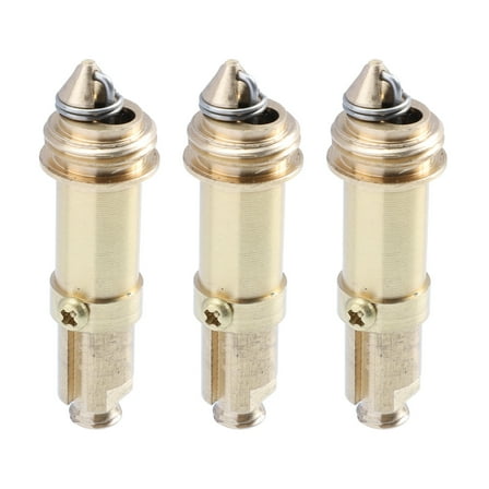EXHUMKY Sink Drain Parts With Plug Brass 3Pcs 1.8In