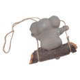 thumbnail image 4 of Animal Statues Decoration, Synthetic Resin Hand Painted Swing Koala Sculpture Weather Resistant  Finish Protective Coating  For Home For Patio, 4 of 8