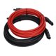 thumbnail image 5 of Cable de extensión solar de 2 piezas 10 AWG 6 mm² 1000 V CC Rojo Negro 5 m Bling Bling, 5 of 12