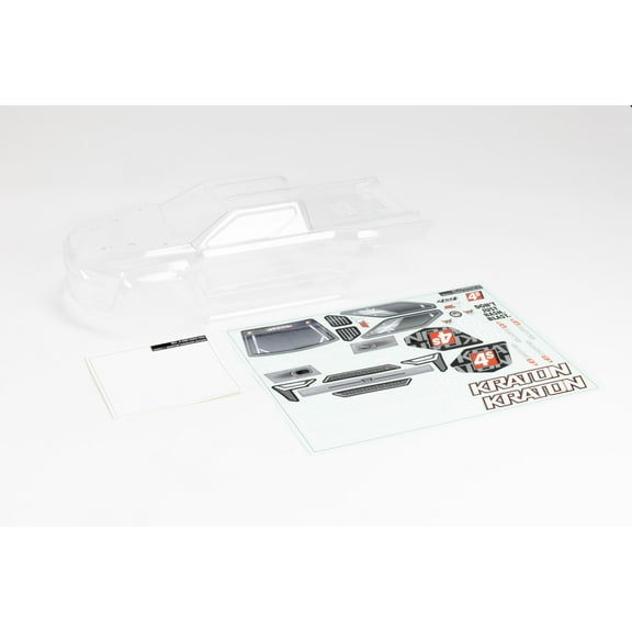 ARRMA KRATON 4X4 4S Clear Body w/Decals and Window Masks ARA402320 Car/Truck  Bodies wings & Decals