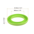 thumbnail image 2 of Unique Bargains Silicone Bobbins Ring Holder Metal or Plastic Sewing Machine Thread Spool Organizers, Green 2 Pack, 2 of 6