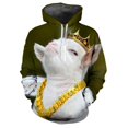 thumbnail image 2 of Sudadera con capucha con estampado 3D de ovejas divertidas para hombre, estilo hip hop callejero, personalidad, manga larga, informal, a la moda, unisex, 2 of 5
