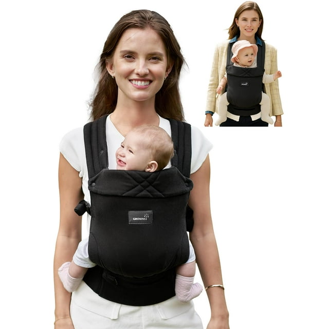 Portabebés ergonómico GROWNSY para recién nacidos y niños pequeños de 7 a 20 kg