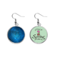 thumbnail image 1 of Cielo estrellado de la noche Leo Zodiac Constellation Colgante decorativo temporada pendientes de primavera joyas Unbranded M, 1 of 3
