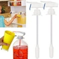 thumbnail image 1 of Zootealy 2 Packs Automatic Drink Dispenser, Milk Dispenser for Fridge Gallon,Hands-Free,Can Prevent Milk and Beer From Overflowing,Suitable for Outdoor and Home Kitchens, 1 of 6