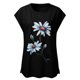 thumbnail image 4 of Pntutb Moda Mujer Impresión Camisetas sueltas O-cuello Casual Manga corta Casual tops Pntutb Pntutb-3308, 4 of 6