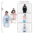 thumbnail image 2 of Sanrio-suéter con capucha de Hello Kitty para mujer, suéter con figura de Anime KT Cat, Top de felpa, abrigo de algodón holgada con estampado a la moda para invierno 2023, 2 of 4