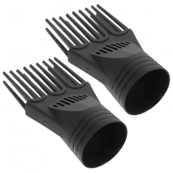 HIBIBUD 2 Pcs Hair Dryer Comb Attachment Blow Part Adapter Diffuser Accessories Universal Accessories
