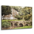 thumbnail image 2 of Epic Art 'Old Stone Barn and Bridge' by Lori Deiter, Acrylic Glass Wall Art, 36"x24", 2 of 8