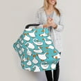 thumbnail image 3 of Haiem Cartoon Funny Goose Baby Nursing Cover & Nursing Poncho - Multi Use Cover for Baby Car Seat Canopy, Stroller Cover, 360°Full Privacy Breastfeeding Coverage, 3 of 9
