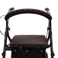 thumbnail image 2 of CAVENDY Wheelchair & Rollator Seat Cushion with Backrest Pad, 2-Piece Set, Non-Slip, Washable Cover, Universal Fit, 2 of 7