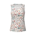 thumbnail image 4 of Gaeub Summer Life Women's Workout Tank Tops Lightweight Sleeveless Shirts for Women for Athletic Running Tennis Yoga - XX-Large, 4 of 9