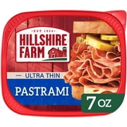 Hillshire Farm Ultra Thin Sliced Pastrami Deli Lunch Meat, 7 oz