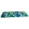 thumbnail image 3 of Blazing Needles 51-inch by 19-inch Patterned Outdoor Spun Polyester Loveseat Cushion, 3 of 3