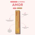 thumbnail image 2 of Incienso Aromático Artesanal Palo Santo y Mirra Amor 100% Vegano para Hogar, Oficina y Meditación 3 PACK, 2 of 4