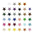 thumbnail image 2 of 34 Pcs Écussons Broderie Étoile Écussons Thermocollants Appliqués Ornements pour Veste, 2 of 9