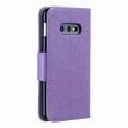 thumbnail image 3 of Allytech Galaxy S10e Case, Slim Fit PU Leather Folio Butterfly Embossed Shockproof Wrist Hand Strap Flip Cards Holder Wallet Case TPU Back Cover for Samsung Galaxy S10e, Violet, 3 of 8