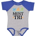 thumbnail image 3 of Inktastic Triathlon Sports Quote Must Tri Boys or Girls Baby Bodysuit, 3 of 5