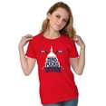 thumbnail image 3 of Zero Pucks Given Ice Hockey Sports Womens Fitted Plus Size Graphic Tee Brisco Brands 2X, 3 of 5