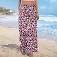 thumbnail image 6 of Runfenguu Work Pants Women, Lightweight Pants Women Fashion Women Printed Pants With Elastic Waist Casual Loose Pockets Pants, 6 of 8