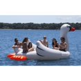 thumbnail image 5 of Swimline 19700 Super Swan Oasis Island 6-Person Inflatable Vinyl Pool Lake Raft, 5 of 5