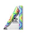 thumbnail image 5 of Rwraps Multicolored Mosaic Rainbow Floors Gloss Vinyl Film Wrap 59in x 6ft Vinyl Vehicle Car Film, 5 of 9
