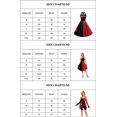 thumbnail image 5 of ZAWALAND Vestidos de mujer Cosplay Película Payaso Disfraz Vestido sin mangas Fiesta de carnaval de Halloween Harley Quinn Vestido elegante sexy, 5 of 5