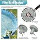 thumbnail image 5 of 11070 & 11072 &12364 Strainer Connector Replacement for 25022E 26005E Aboveground Pool 1-1/4Inch Wat, 5 of 5