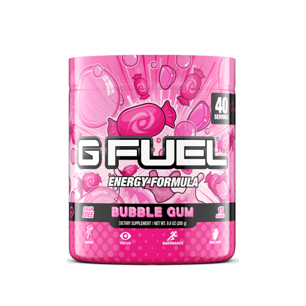G Fuel Bubble Gum Tub 40 Servings Elite Energy And Endurance Formula Net Wt 9 8 Ounce Walmart Com G Fuel Bubble Gum Tub 40 Servings Elite Energy And Endurance Formula Net Wt 9 8 Ounce Walmart Com