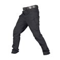 thumbnail image 1 of Moda Hombre Streetwear Casual Cargo Work Pants Senderismo Pantalones Black_M Zulema Pantalones tipo cargo, 1 of 8