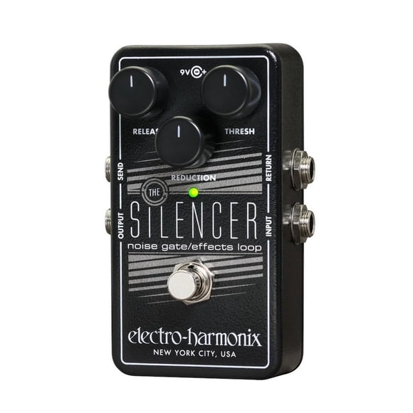 Pedal de Efectos Electro-Harmonix Silenciador gris con Puerta de Ruido