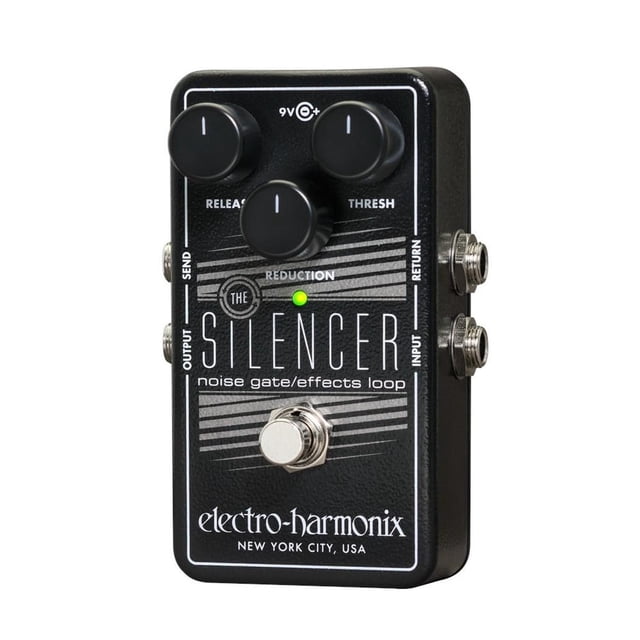 Pedal de Efectos Electro-Harmonix Silenciador gris con Puerta de Ruido