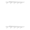 thumbnail image 2 of Wosthever Estante de almacenamiento Gancho colgante Soporte de pared Mano de obra fina Tamaño compacto Sin pinchazos Accesorios para el hogar 2Conjunto, 2 of 6
