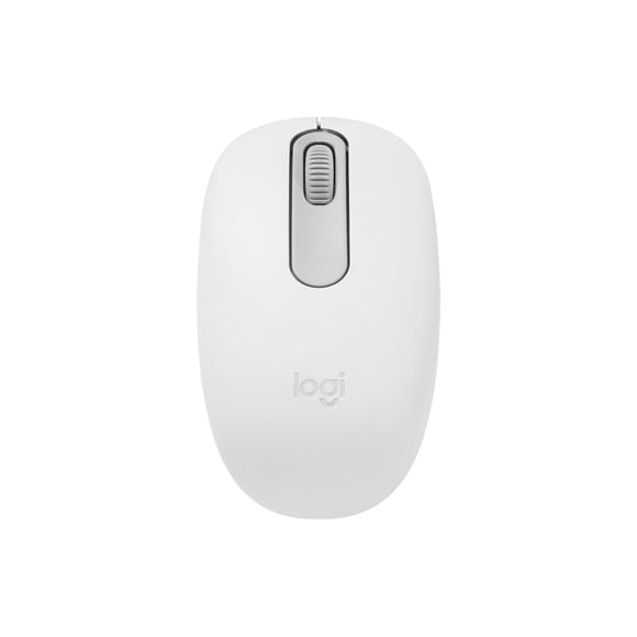 Logitech M196 Wireless Ambidextrous Optical Bluetooth & USB Mouse, Off-White
