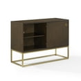 thumbnail image 4 of Crosley Furniture Byron Vinyl Record Storage Media Console, 4 of 15