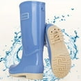 thumbnail image 3 of Oyedens Knee High Rain Boots for Women Rubber Waterproof Anti-Slipping Knee Length Tall Rainboots, 3 of 6