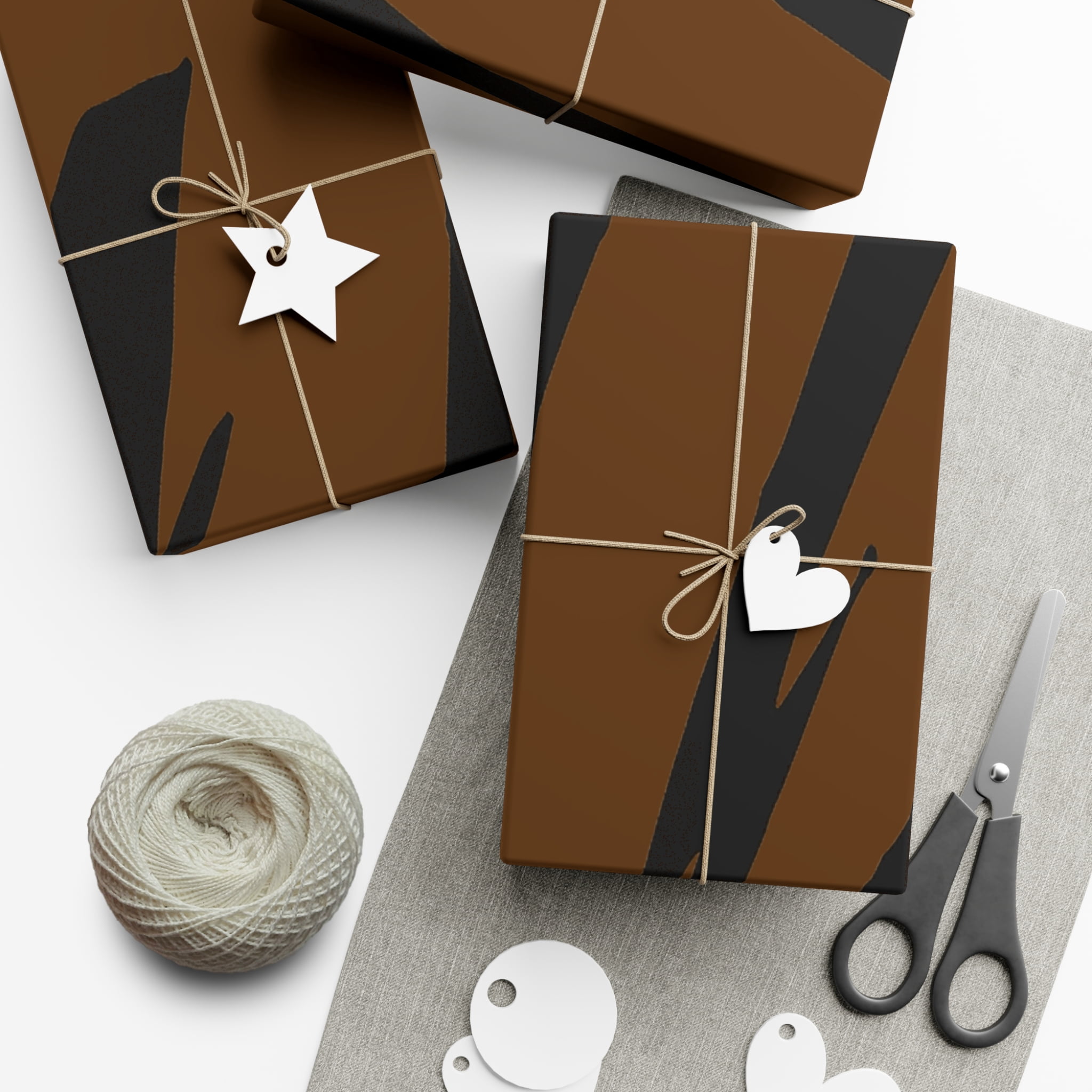 Effete Feline Claw Marks Scratch Gift Wrap Papers