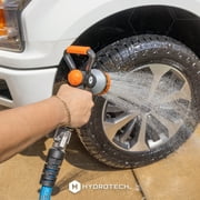 HydroTech Heavy Duty 8-Pattern Firemans Hose Nozzle