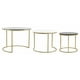 thumbnail image 3 of Mesa de Centro Kessa Muebles Franco Dorado, 3 of 9