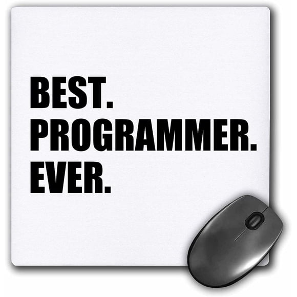3dRose Best Intern Ever - Fun Appreciation Gift - Funny - Mouse Pad, 8 by 8 inches (mp_185007_1)