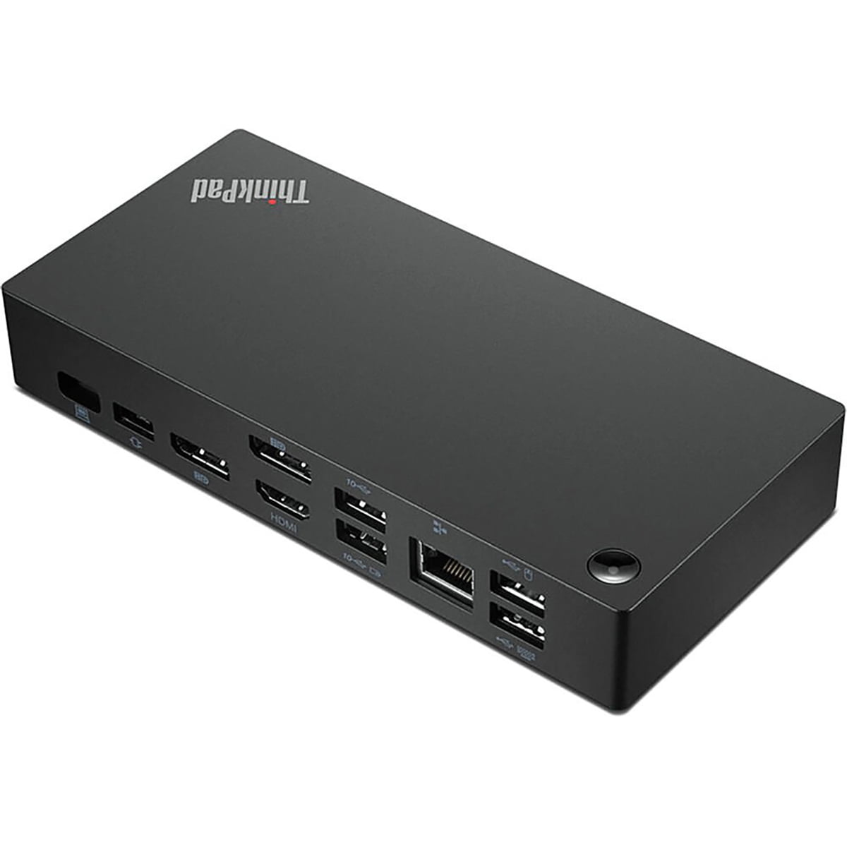 Lenovo ThinkPad Universal USB-C Smart Dock - for Notebook, Desktop PC - 96 W - USB Type C - 4K - 3840 x 2160 - 2 x USB 2.0 - USB Type-C - Network (RJ-45) - 1 x HDMI Ports - HDMI - 2 x DisplayPorts ...