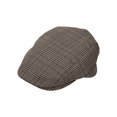 thumbnail image 1 of Top Headwear Plaid Moda Ivy Cap - Marrón TOP HEADWEAR Sombrero de hiedra, 1 of 2