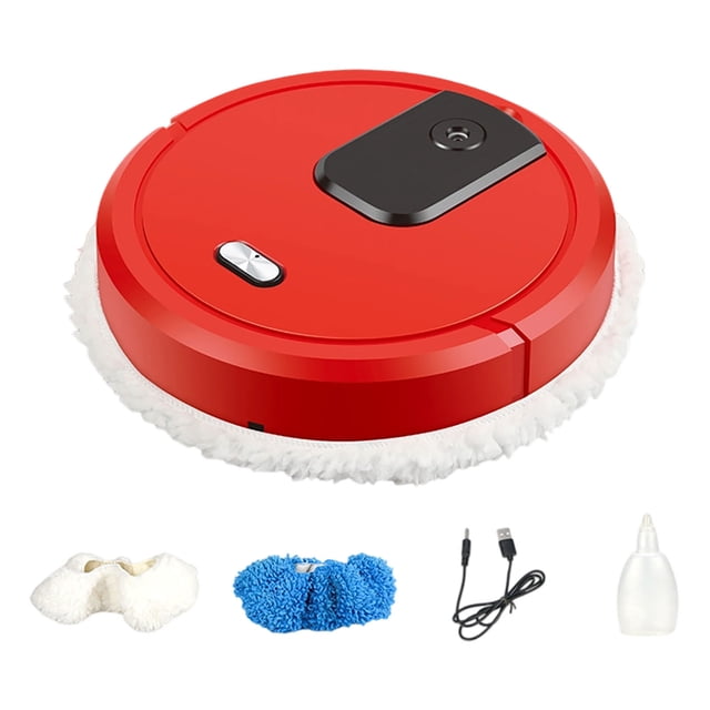 Dry and Wet Sweeping Robot Intelligent Sweeping Robot Vacuum Cleaner Rechargeable Dry and Wet Fully Automatic Mopping Machine for Pet Hair and Mop Cleaner