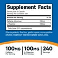 thumbnail image 5 of Nutricost Caffeine with L-Theanine Supplement, 100mg of Each, 240 Capsules, 5 of 5